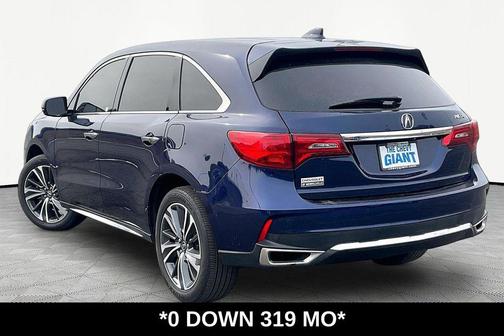 Fathom Blue Pearl 2020 Acura MDX 3.5L w/Technology Package