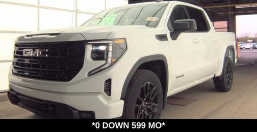 Summit White 2024 GMC Sierra 1500 Elevation