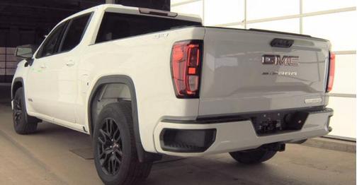 Summit White 2024 GMC Sierra 1500 Elevation