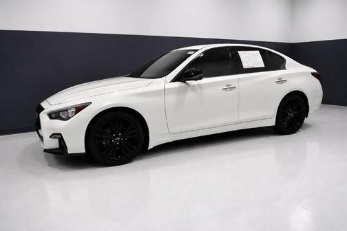 Majestic White 2023 INFINITI Q50 SENSORY