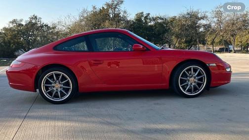 Red 2008 Porsche 911 Carrera