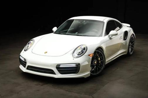 White 2017 Porsche 911 Turbo S