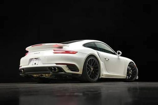 White 2017 Porsche 911 Turbo S
