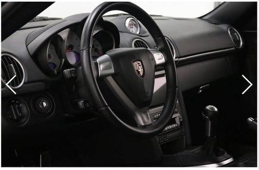 Black 2007 Porsche Cayman S 2dr Coupe