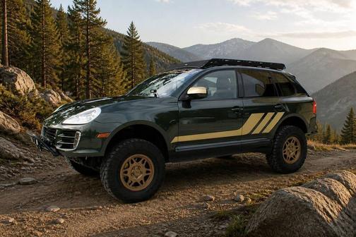 Olive Green Metallic 2008 Porsche Cayenne Cayenne S