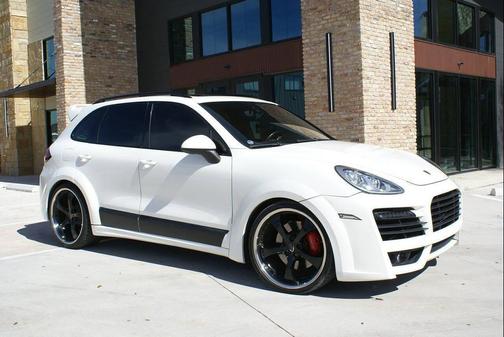 Sand White 2012 Porsche Cayenne Turbo