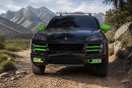 Black 2008 Porsche Cayenne Cayenne