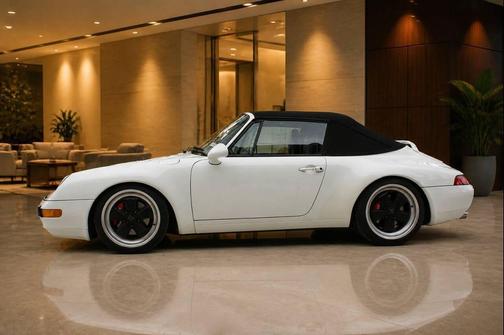 White 1996 Porsche 911 911 Carrera Cabriolet