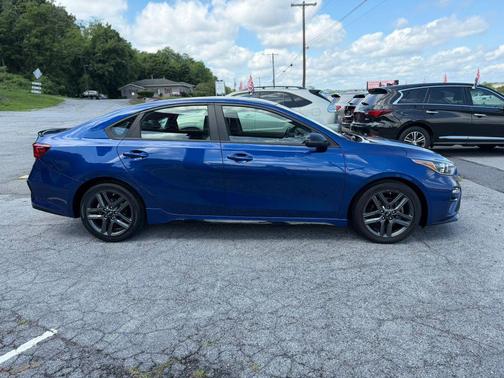 Deep Sea Blue 2021 Kia Forte GT-Line