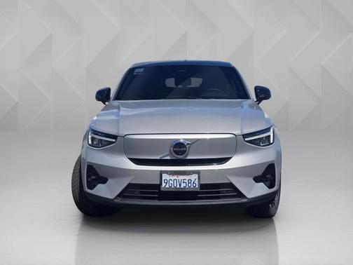 Silver Dawn Metallic 2023 Volvo C40 Recharge Pure Electric Plus