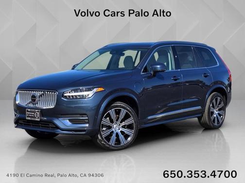 Denim Blue Metallic 2025 Volvo XC90 Plug-In Hybrid Plus