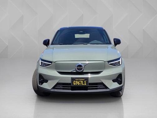 Sage Green Metallic 2023 Volvo C40 Recharge Pure Electric Plus