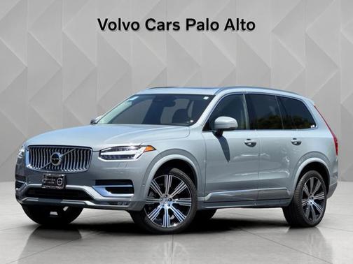 Vapour Gray Metallic 2024 Volvo XC90 Plus Bright Theme