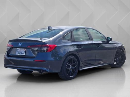 Meteorite Gray Metallic 2023 Honda Civic Sport