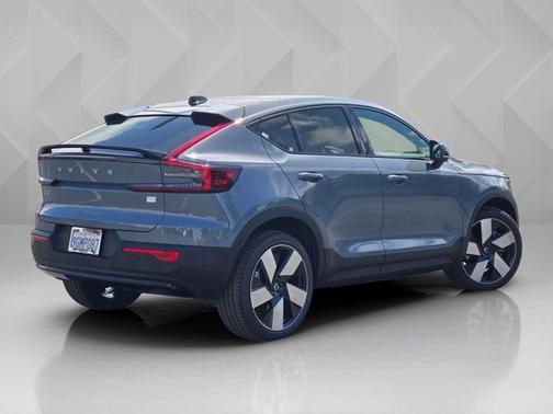 Thunder Gray Metallic 2023 Volvo C40 Recharge Pure Electric Ultimate