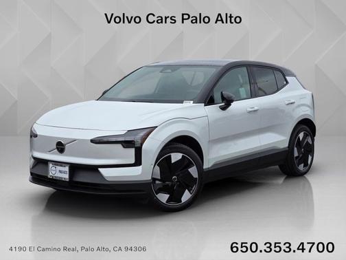 Crystal White 2026 Volvo EX30 Ultra