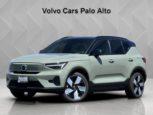 Sage Green Metallic 2023 Volvo XC40 Recharge Pure Electric Ultimate
