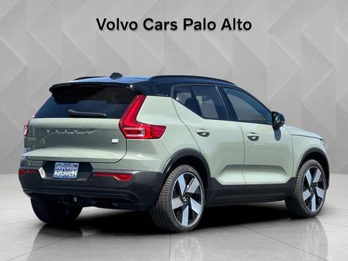 Sage Green Metallic 2023 Volvo XC40 Recharge Pure Electric Ultimate