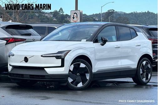 Crystal White 2026 Volvo EX30 Ultra