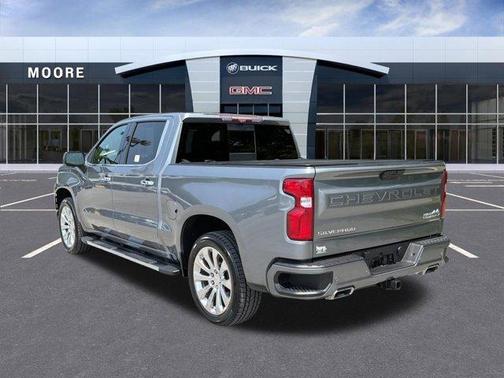 Satin Steel Metallic 2021 Chevrolet Silverado 1500 High Country