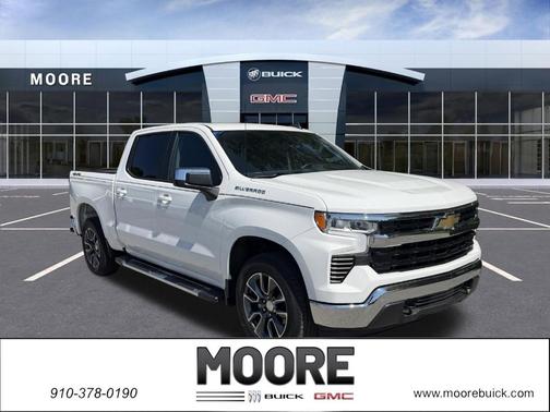 Summit White 2023 Chevrolet Silverado 1500 LT
