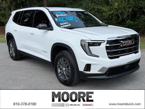 Summit White 2026 GMC Acadia Elevation
