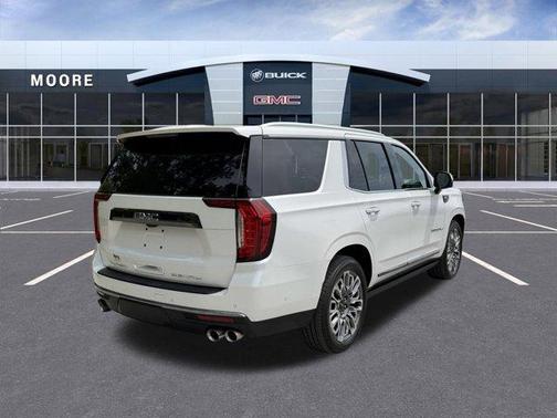 White Frost Tri-Coat 2023 GMC Yukon Denali Ultimate