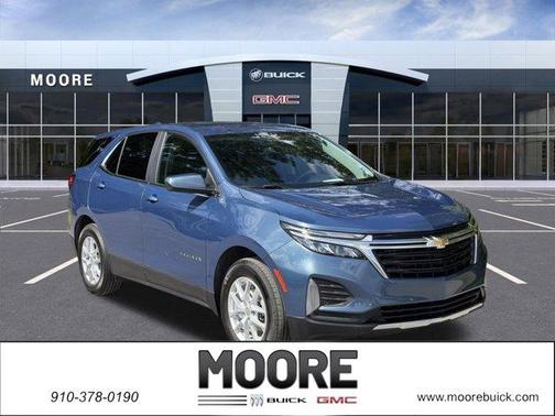 Lakeshore Blue Metallic 2024 Chevrolet Equinox LT