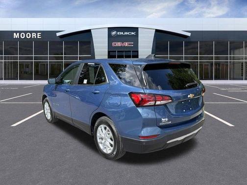 Lakeshore Blue Metallic 2024 Chevrolet Equinox LT
