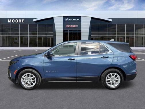 Lakeshore Blue Metallic 2024 Chevrolet Equinox LT