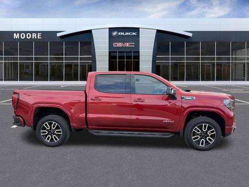 Volcanic Red 2025 GMC Sierra 1500 AT4