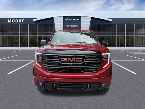 Volcanic Red 2025 GMC Sierra 1500 AT4