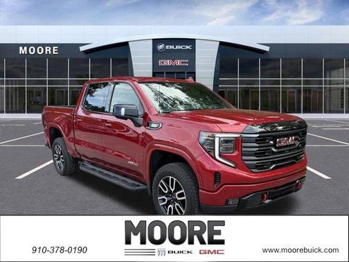 Volcanic Red 2025 GMC Sierra 1500 AT4