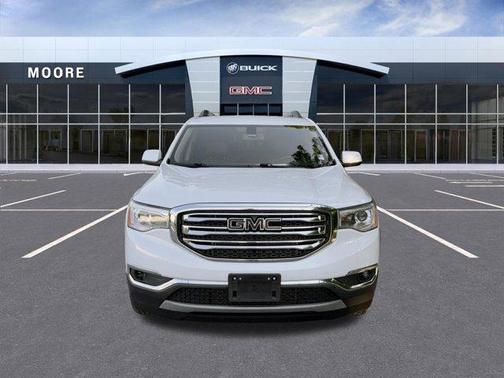 White Frost Tri-Coat 2019 GMC Acadia SLT-1