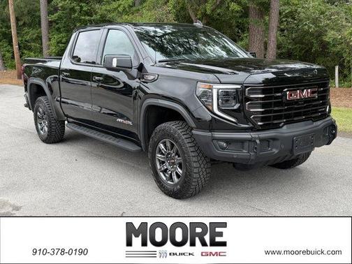 Onyx Black 2024 GMC Sierra 1500 AT4X