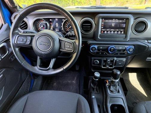 Hydro Blue Pearlcoat 2022 Jeep Wrangler Unlimited Sport