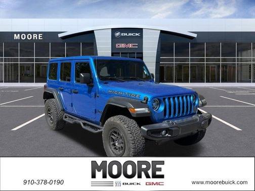 Hydro Blue Pearlcoat 2022 Jeep Wrangler Unlimited Sport