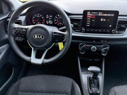Clear White 2021 Kia Rio LX