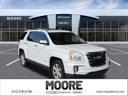 White Frost Tri-Coat 2017 GMC Terrain SLT
