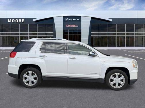 White Frost Tri-Coat 2017 GMC Terrain SLT