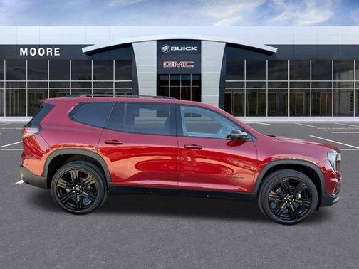Volcanic Red 2026 GMC Acadia Elevation