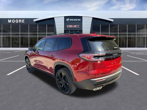 Red 2026 GMC Acadia Elevation