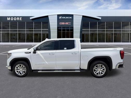 Summit White 2023 GMC Sierra 1500 SLT