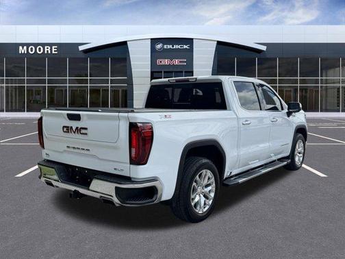 Summit White 2023 GMC Sierra 1500 SLT