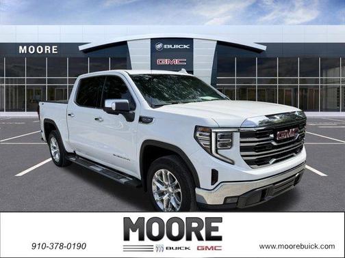 Summit White 2023 GMC Sierra 1500 SLT