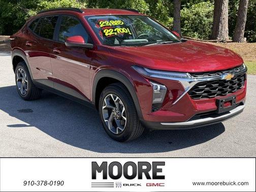 Crimson Metallic 2024 Chevrolet Trax LT