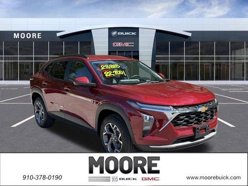 Crimson Metallic 2024 Chevrolet Trax LT