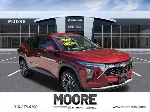 Crimson Metallic 2024 Chevrolet Trax LT