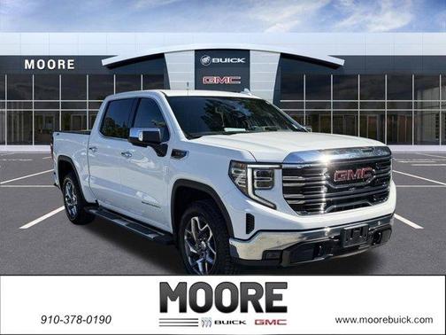 Summit White 2023 GMC Sierra 1500 SLT