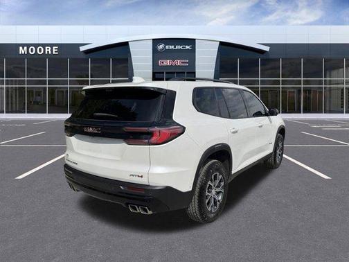 White Frost Tri-Coat 2025 GMC Acadia AT4